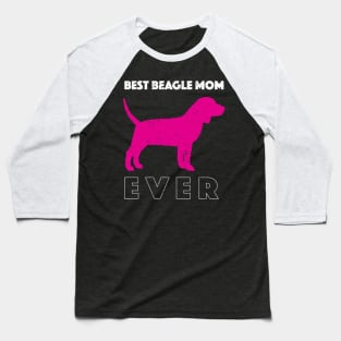 Best Beagle Dog Mom Ever: Beagle Shirt for Girls Baseball T-Shirt